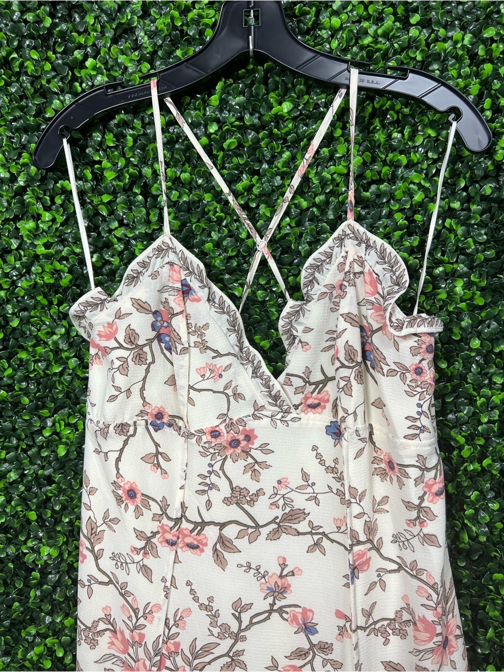 MAX STUDIO | Floral Spaghetti-Strap Maxi Dress - Picture 4 of 8